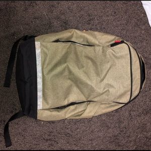 NWOT Lululemon green backpack